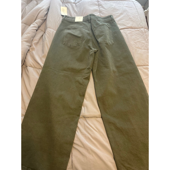 Universal Thread Pants - Women's Universal Thread Olive Green Wide Leg Jeans Size 10